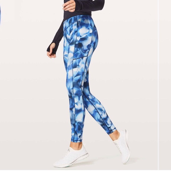 Lululemon" Speed Up Tight* Full On Luxtreme 28"blush Blossom Alpine - Picture 14 of 16